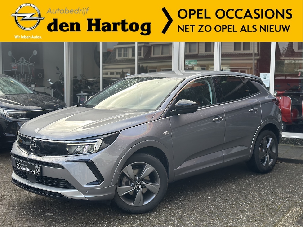 Opel Grandland - 1.2 Turbo Elegance Automaat Camera/Dodehoek sensor/Keyless Open - AutoWereld.nl