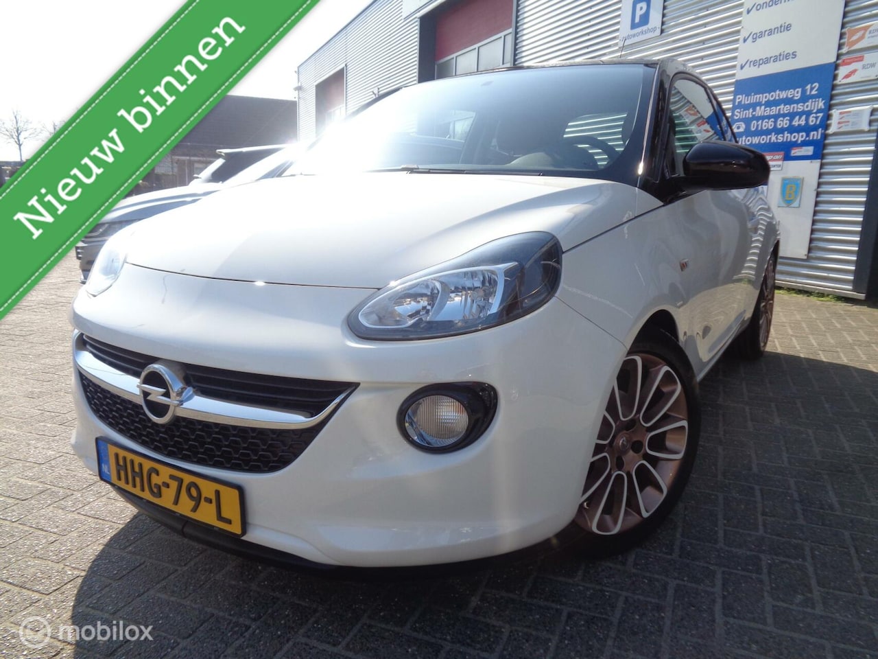 Opel ADAM - 1.4 74kw GLAM/Airco/PDC/17'' Lm velgen/Bi Color/Half Leer/Speciale uitvoering/Slechts 4900 - AutoWereld.nl