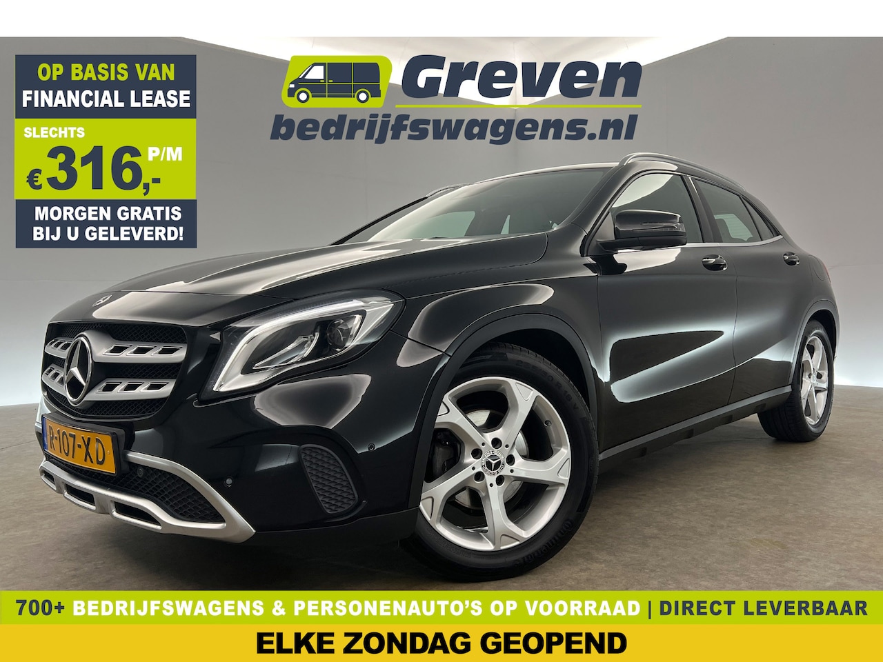 Mercedes-Benz GLA-Klasse - 180 AMG Airco Cruise Navi LED PDC 18"LMV Stoelverw. - AutoWereld.nl