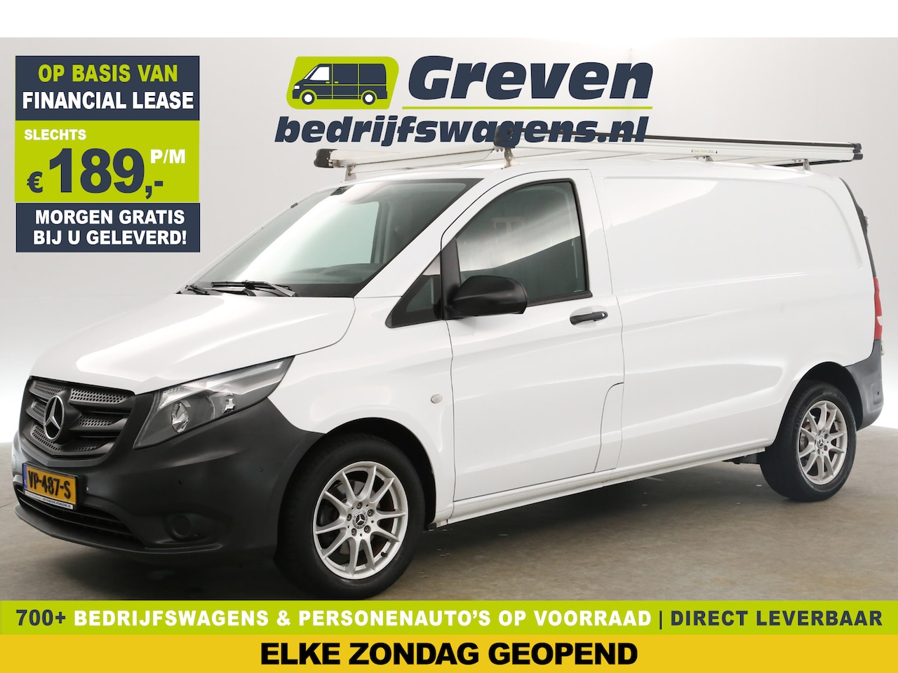 Mercedes-Benz Vito - CDI 140PK Airco Navigatie 17"LMV PDC Trekhaak Imperiaal Elektrpakket - AutoWereld.nl