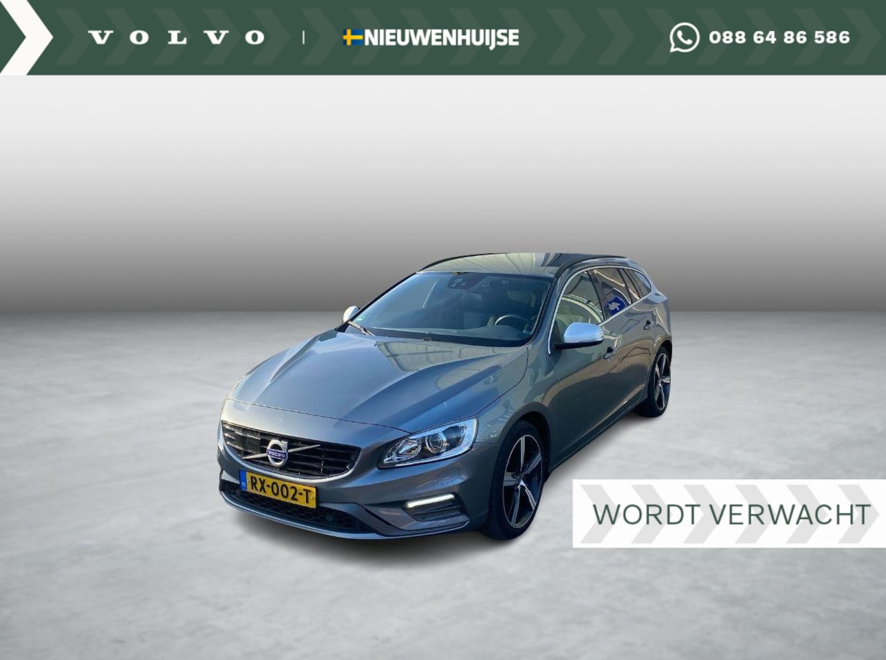 Volvo V60 - 2.0 T4 R-Design | Trekhaak | Adaptieve Cruise Controle | Standkachel | Stoel + Stuur verwa - AutoWereld.nl