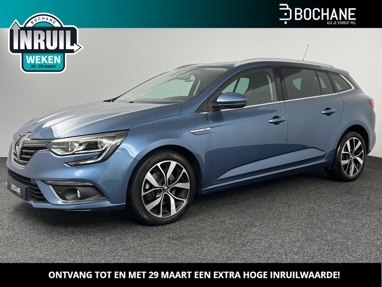 Renault Mégane Estate - 1.3 TCe 163 EDC Bose Clima/Navi/Camera - AutoWereld.nl