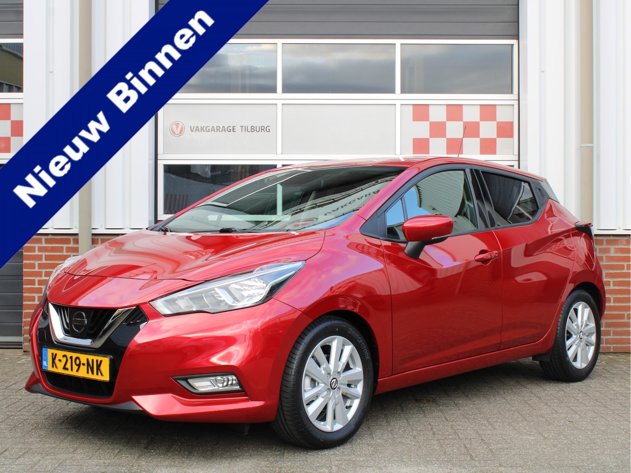 Nissan Micra - 1.0 IG-T 100PK Tekna /NAVI/PDC/Camera/Cruise control/LED/16'LM/DAB+/Apple carplay/Bluetoot - AutoWereld.nl