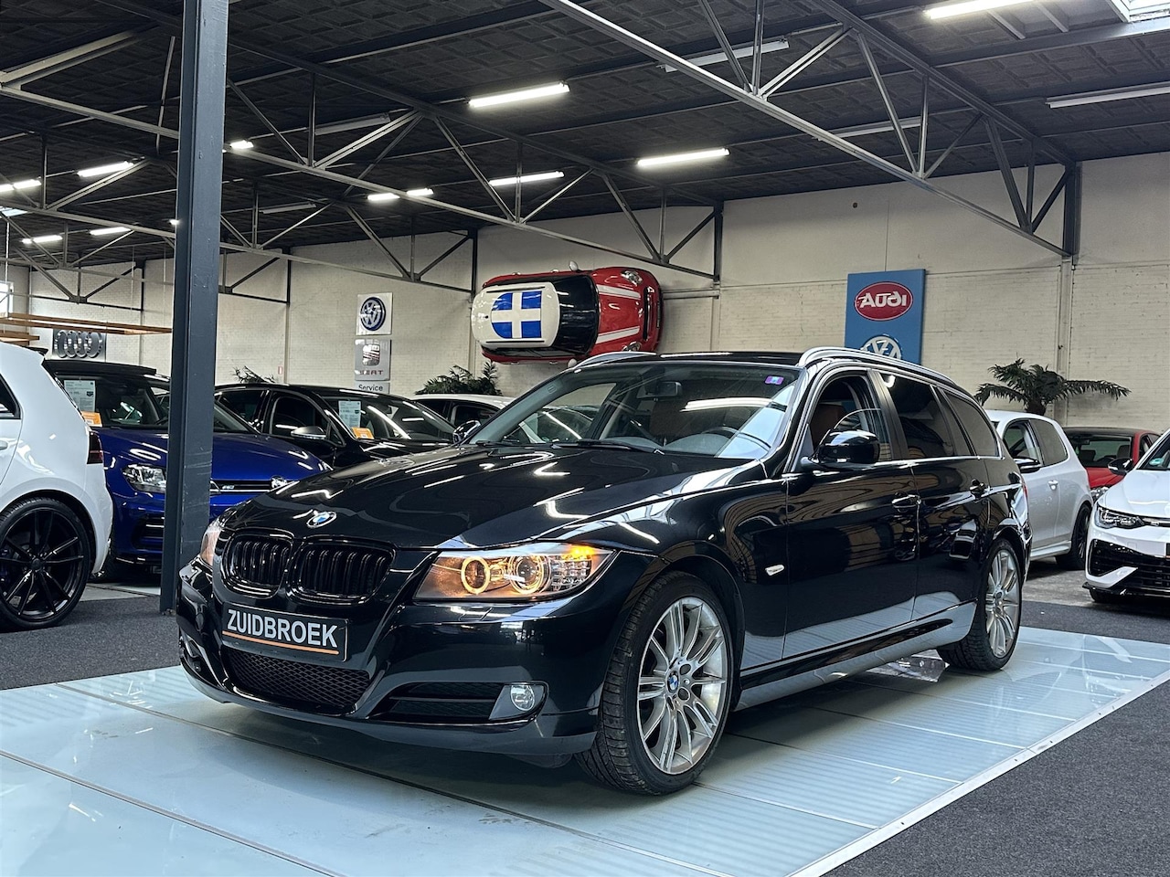 BMW 3-serie Touring - 318i LCI | ORIGINEEL NL | Xenon | Clima Airco | LEER | NW Ketting | - AutoWereld.nl