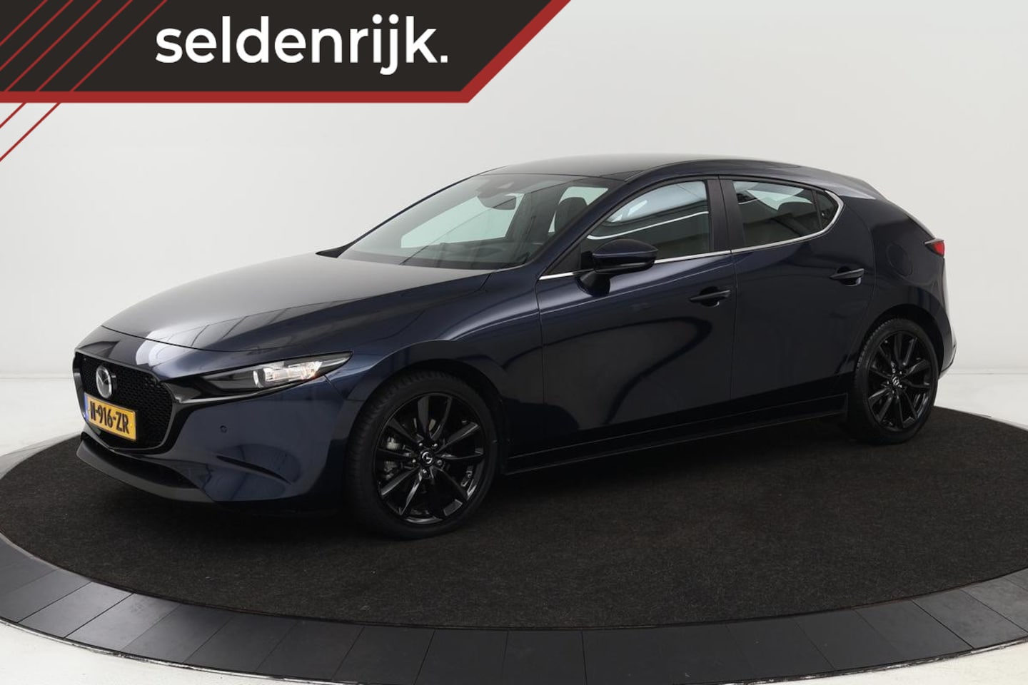 Mazda 3 - 2.0 e-SkyActiv-G Comfort | Carplay | Camera | Stoel & Stuurverwarming | Full LED | Head-up - AutoWereld.nl