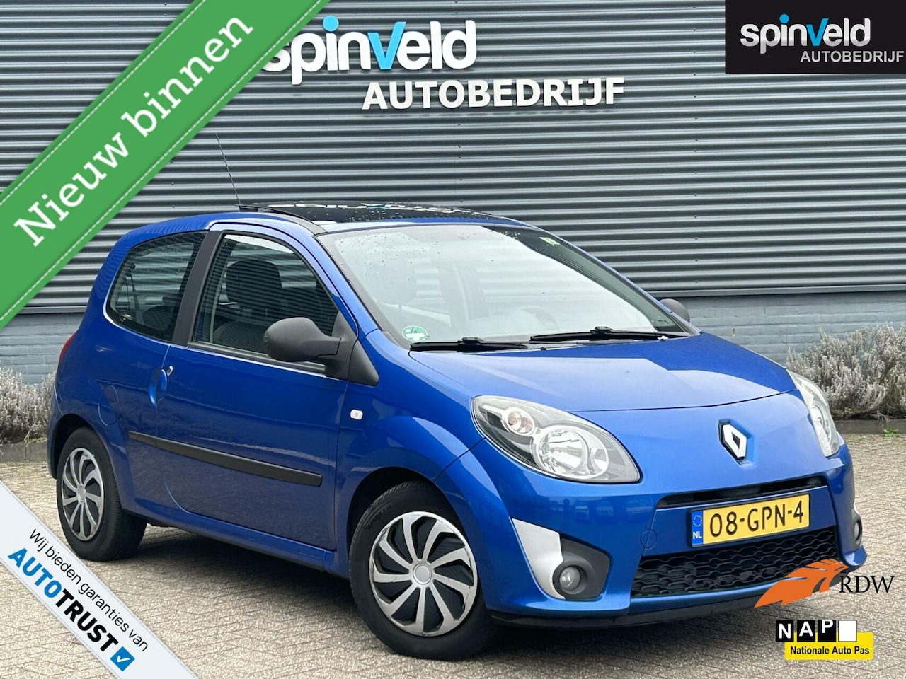 Renault Twingo - 1.2-16V Dynamique BJ`08 NAP NL Schuifdak Airco - AutoWereld.nl