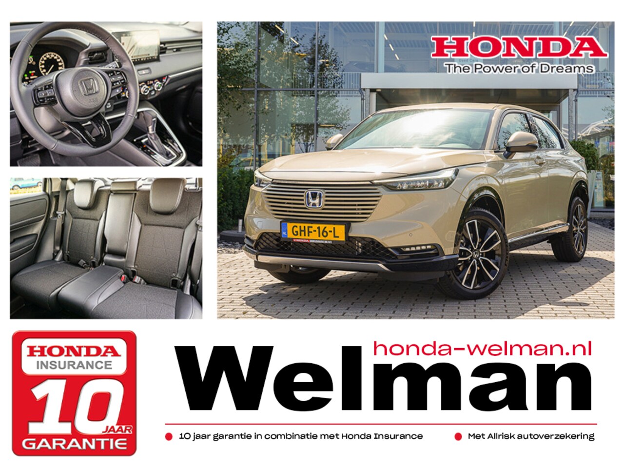 Honda HR-V - 1.5i e:HEV ADVANCE - DEMO - FULL HYBRID - AUTOMAAT - AutoWereld.nl