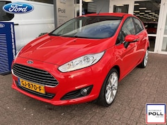 Ford Fiesta - 1.0 EcoBoost Titanium Adv Navi Tech pack Keyless Dakspoiler Extra set Winterbanden 5drs