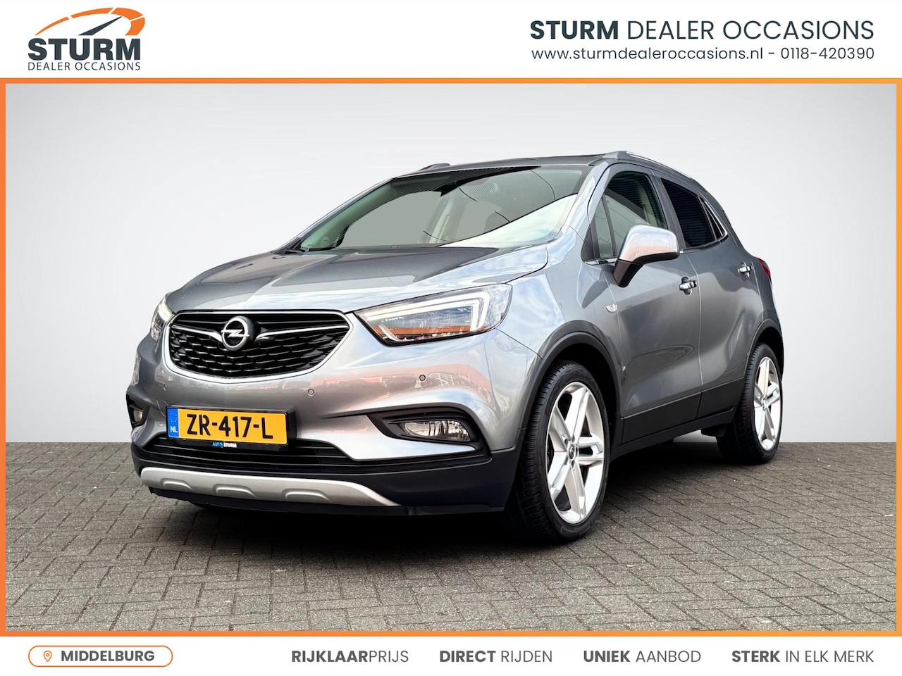 Opel Mokka X - 1.4 Turbo Innovation Automaat | Schuif-/Kanteldak | Leder | Stuur- + Stoelverwarming | Com - AutoWereld.nl