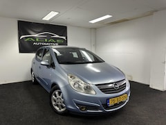 Opel Corsa - 1.4-16V Enjoy 2007 Blauw AIRCO - APK 2026 - NAP