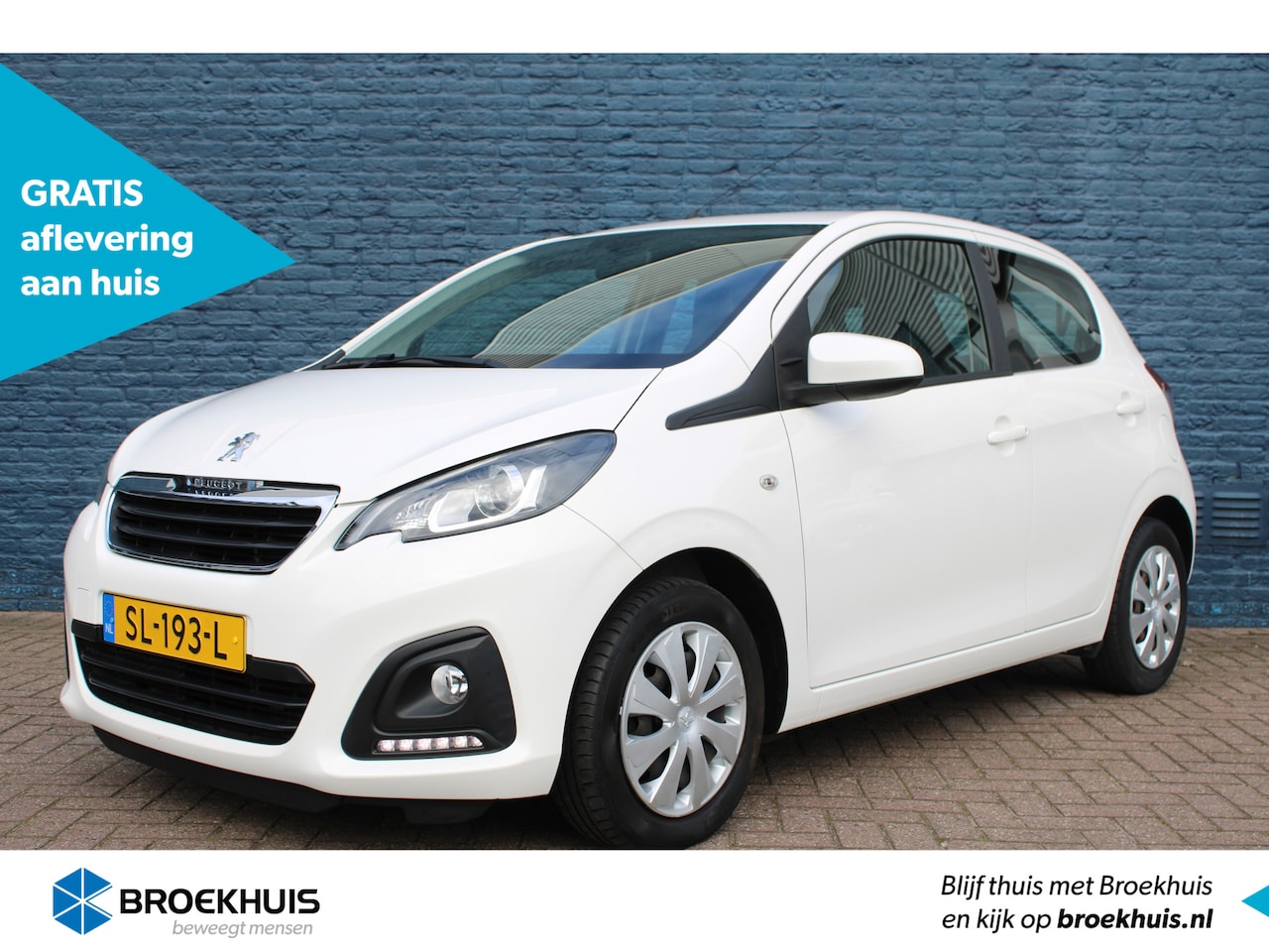 Peugeot 108 - 5drs 1.0 e-VTi Active | Airconditioning | Bluetooth | LED | Mistlampen | - AutoWereld.nl