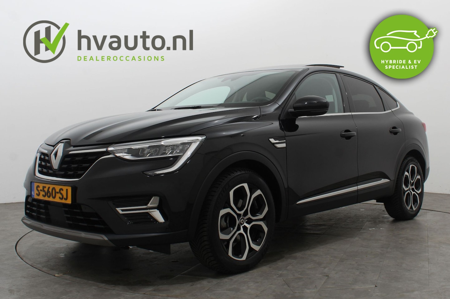 Renault Arkana - 1.6 E-TECH HYBRID 145PK TECHNO AUT. | Panoramadak | Winterpakket | Trekhaak - AutoWereld.nl