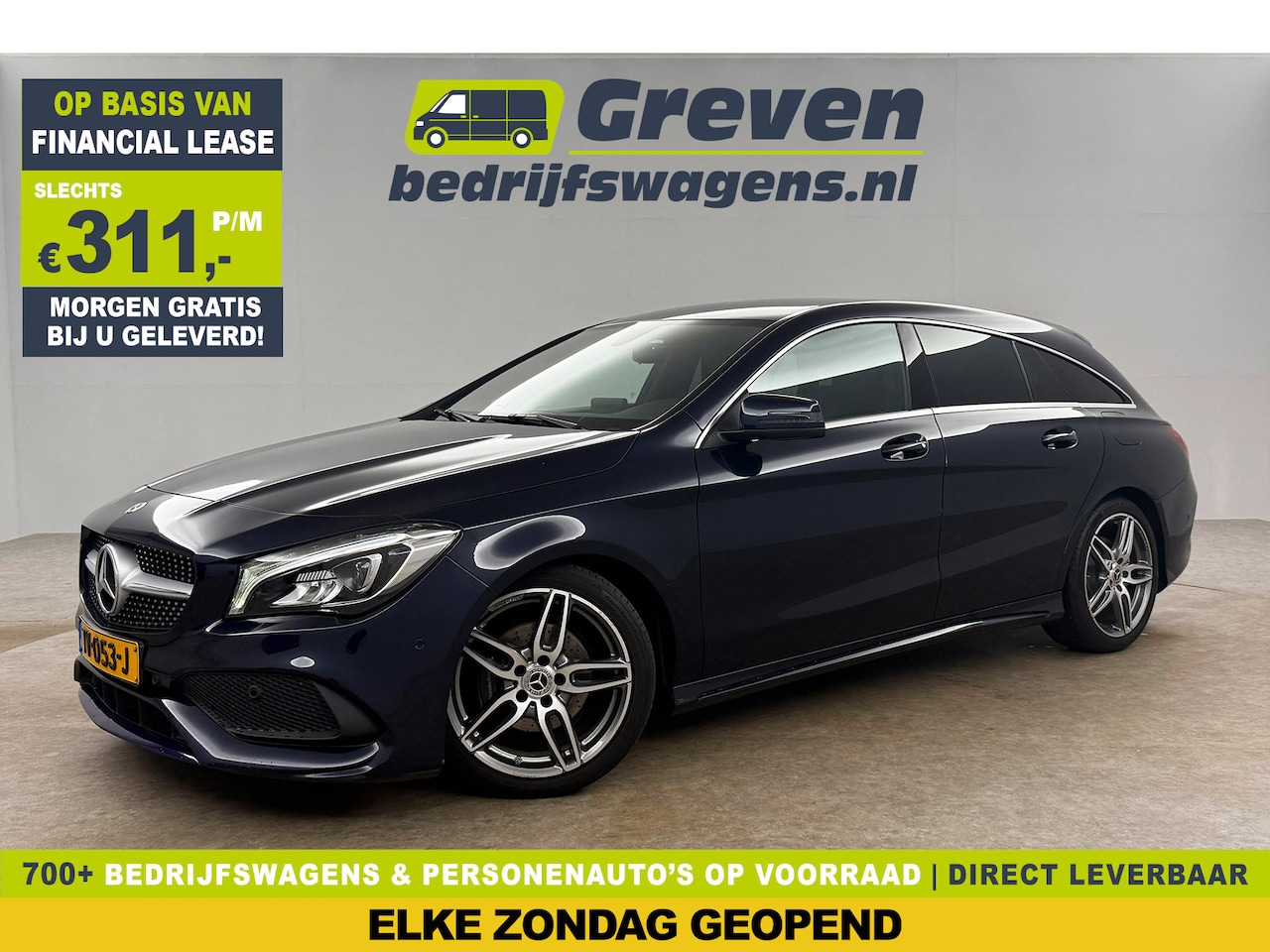 Mercedes-Benz CLA-Klasse - 180 AMG Camera LED Navi Airco Cruise PDC 18"LMV Stoelverw. - AutoWereld.nl