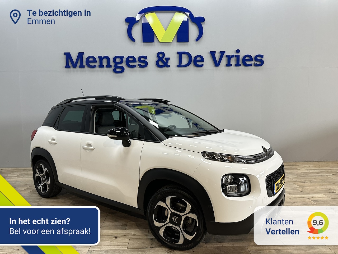 Citroën C3 Aircross - 1.2 PureTech S&S Business Automaat | Airco ECC | Panorama | Leder | Camera | Cruise Contro - AutoWereld.nl