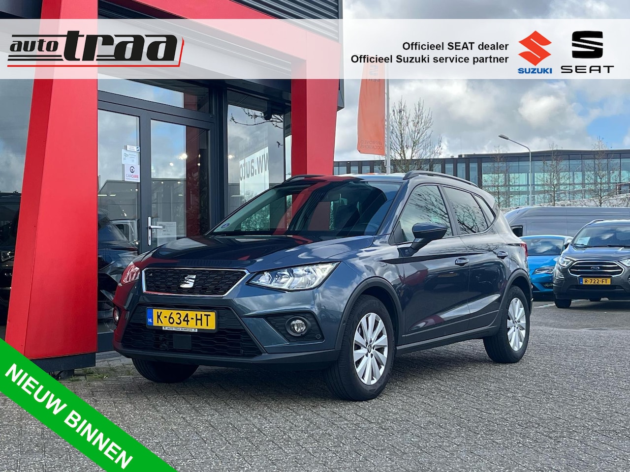 Seat Arona - 1.0 TSI Style Business Intense / Dodehoek detectie / Keyless / Camera / PDC voor + achter - AutoWereld.nl