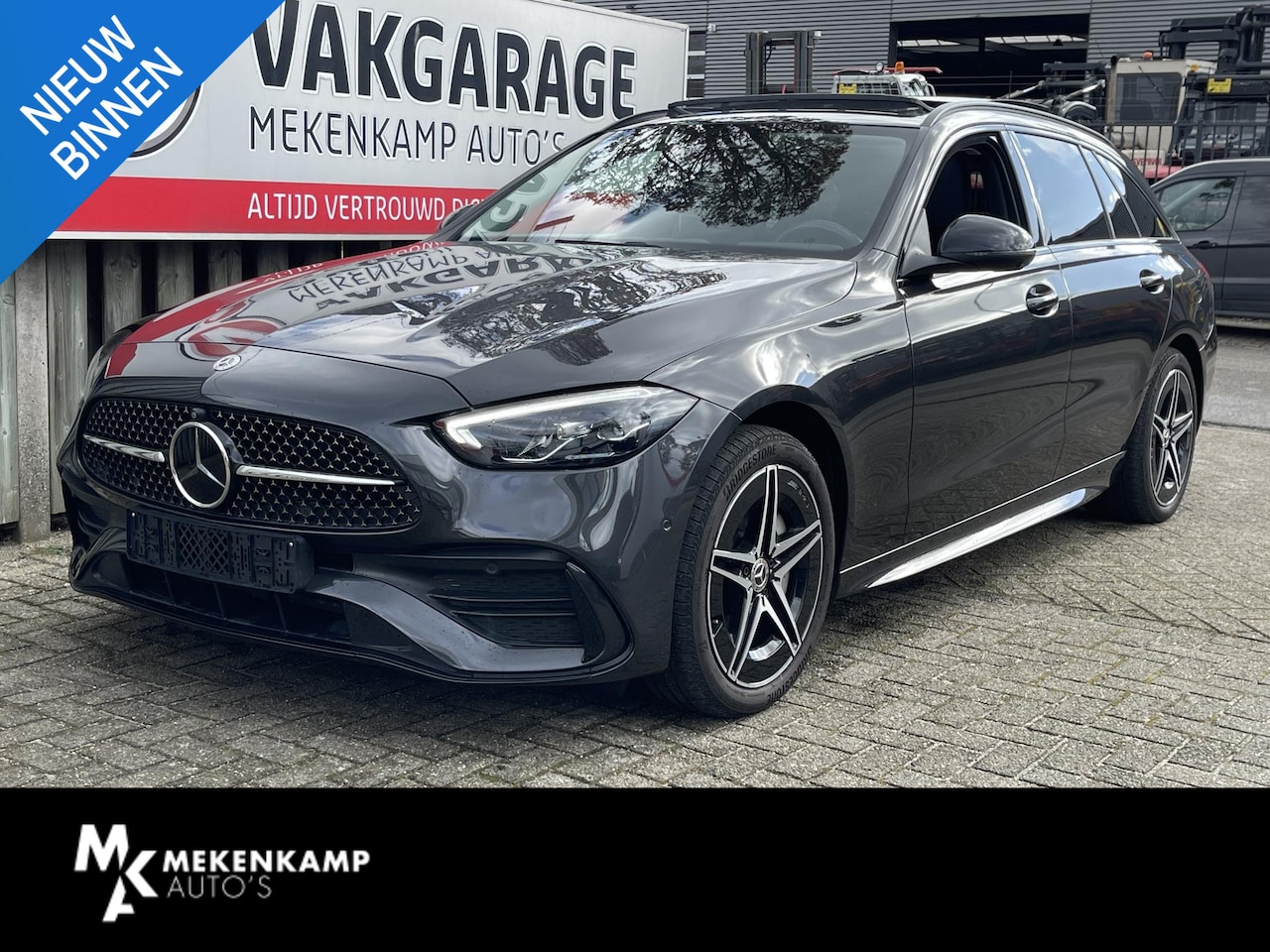 Mercedes-Benz C-klasse Estate - 300 e AMG Line 18"/Panoramadak/Trekhaak/Stuur + stoelverwarming/Leder + massage + memory/3 - AutoWereld.nl