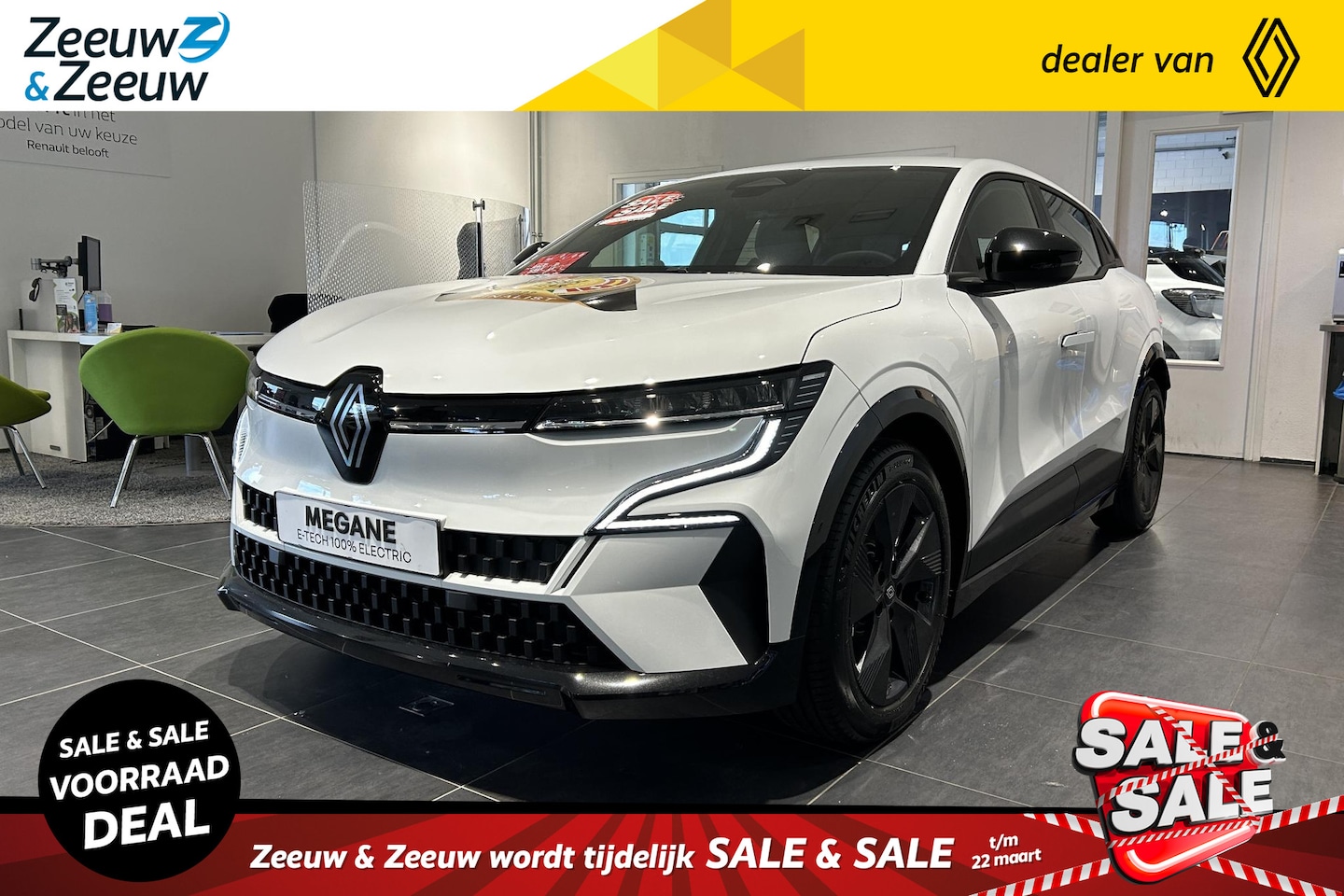 Renault Mégane E-Tech - Urban Range Evolution 130 PK | Nu uit voorraad leverbaar en profiteer van € 2.000,- extra - AutoWereld.nl