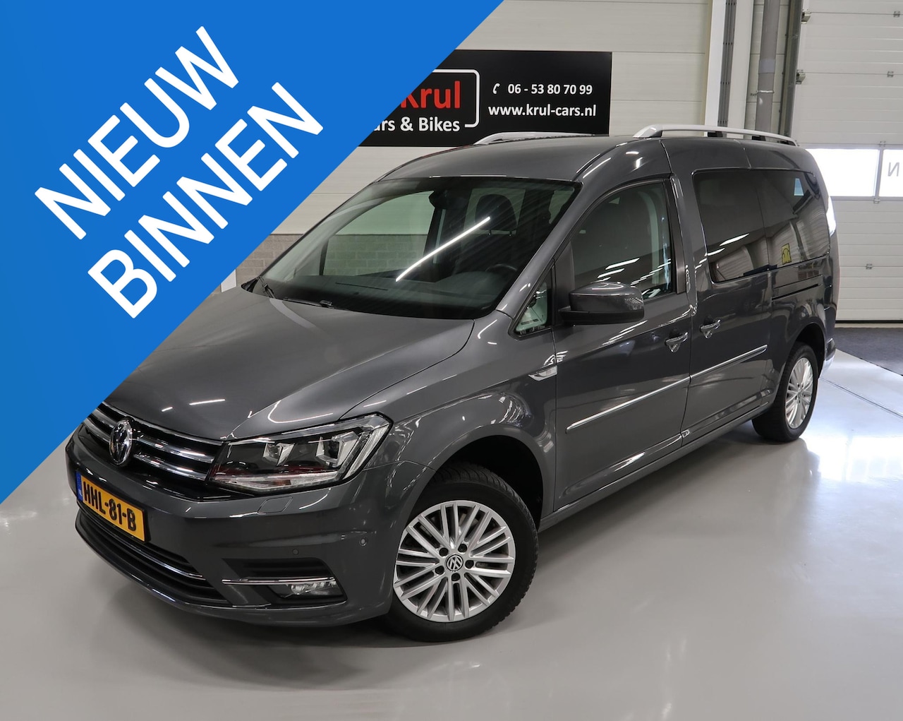 Volkswagen Caddy Maxi - 1.4 TSi 92kW BMT Maxi Highline - AutoWereld.nl