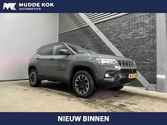 Jeep Compass - 4xe 240 Plug-in Hybrid Electric Trailhawk | Trekhaak | Leder | 360° Camera | Getint Glas