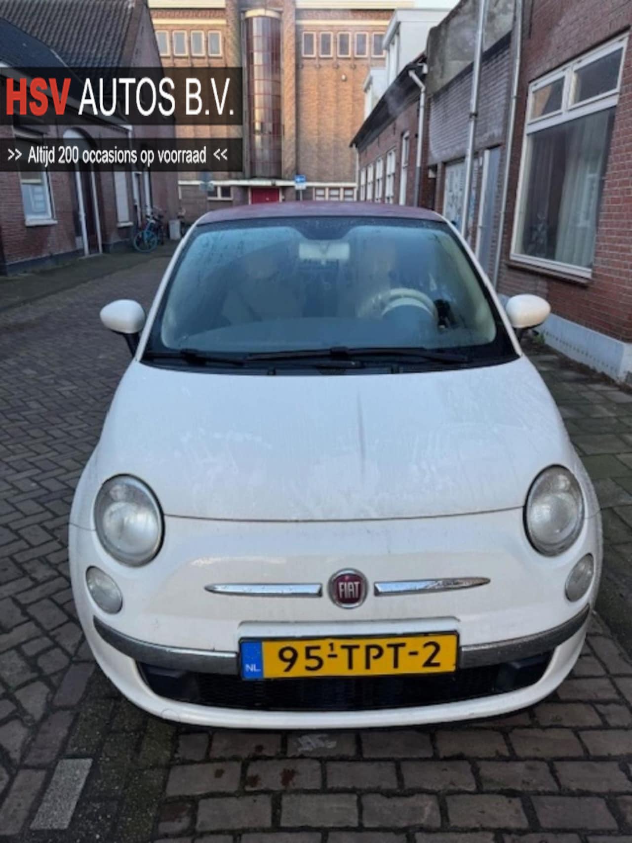 Fiat 500 C - 0.9 TwinAir Lounge cabriolet airco org NL - AutoWereld.nl