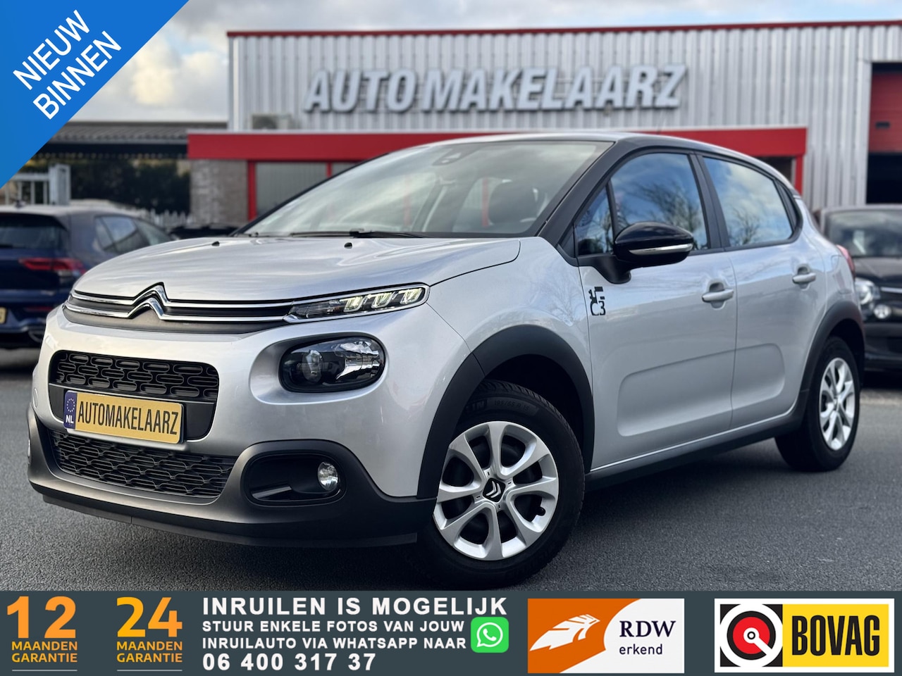 Citroën C3 - 1.2 PureTech | LED CARPLAY-12 MAANDEN GARANTIE - AutoWereld.nl