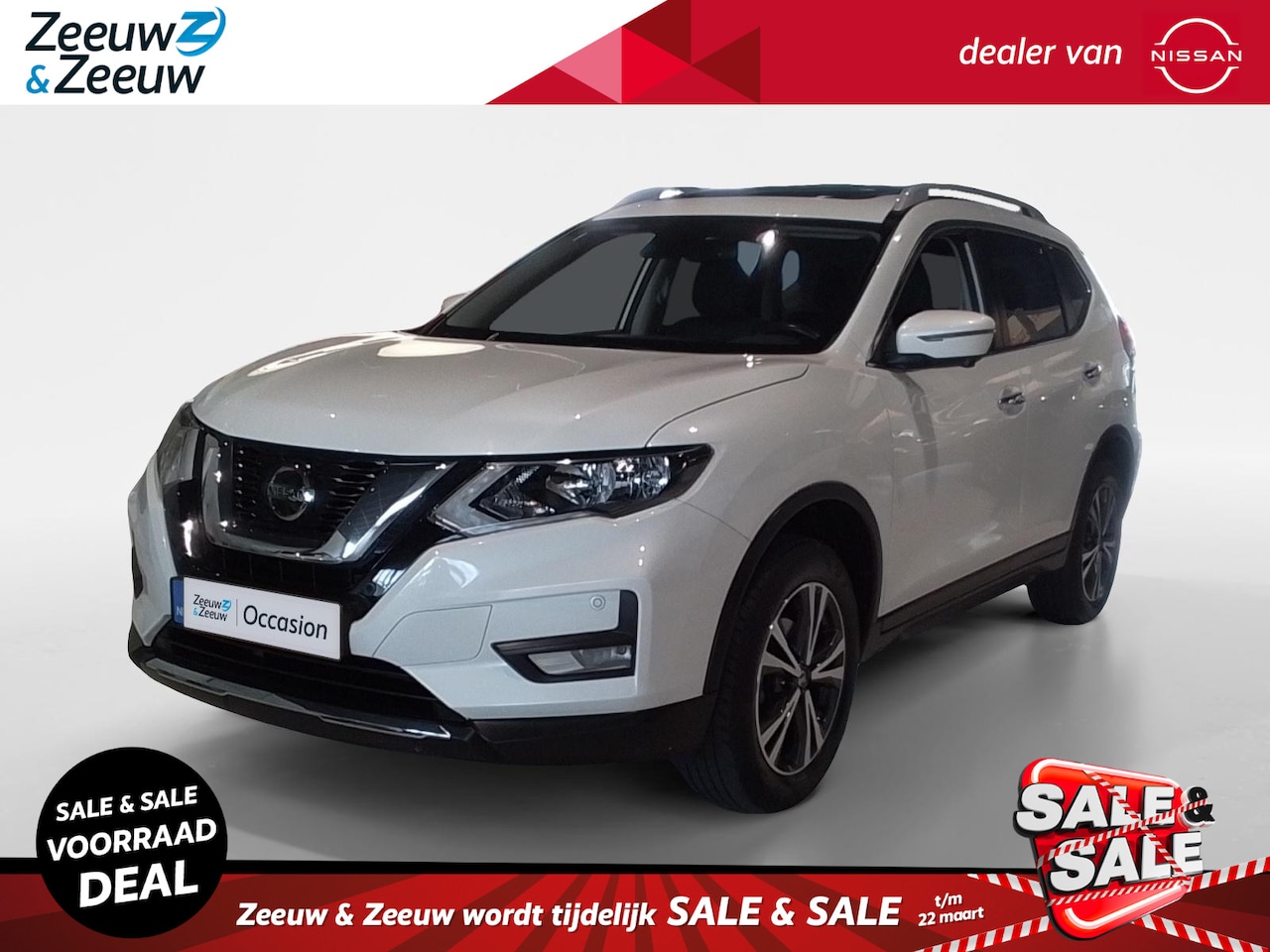 Nissan X-Trail - 1.3 DIG-T N-Connecta | Automaat | Navigatie | 1500kg trekgewicht | Camera rondom zicht | P - AutoWereld.nl