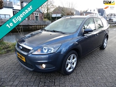 Ford Focus Wagon - 1.6i 101pk 1e eigenaar Airco Cruise Trekhaak 1200kg. Historie