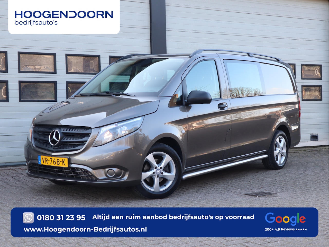 Mercedes-Benz Vito - 114 CDI Automaat DC 5 Pers. - NAP 58.036 km - 1ste Eigenaar - Trekhaak - AutoWereld.nl