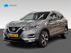 Nissan Qashqai - 1.2 DIG-T 115PK AUTOMAAT TEKNA NAVI PDC CAMERA PANODAK CRUISE LED NAP