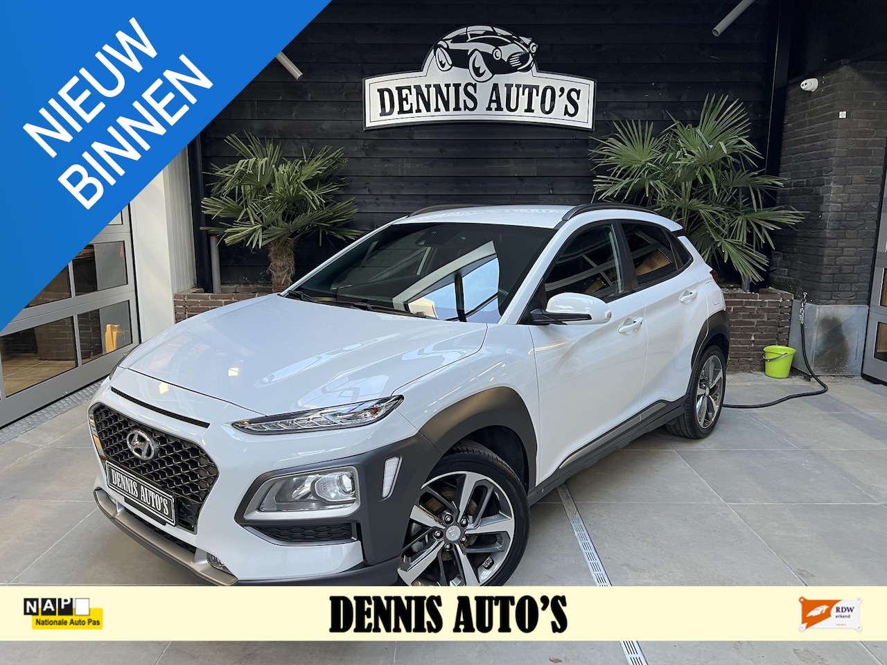 Hyundai Kona - 1.0 T-GDI Premium luxe uitvoering! - AutoWereld.nl