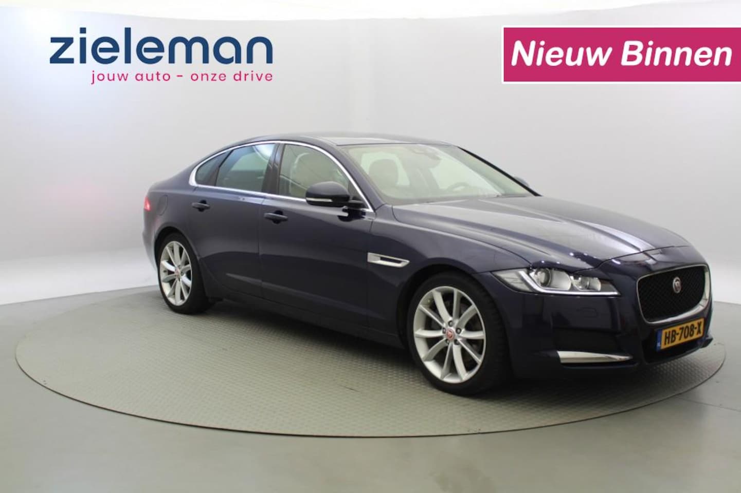 Jaguar XF Portfolio - 2.0D Portfolio Automaat - Navi, Leer, Stoel/stuur verwarm. - AutoWereld.nl