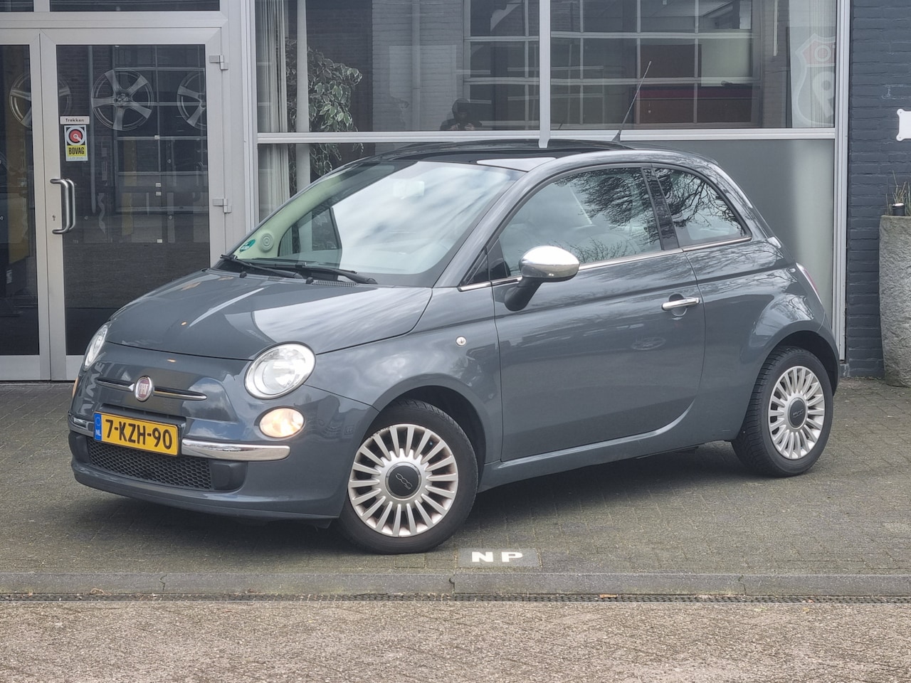 Fiat 500 - 0.9 TwinAir Lounge PANO / AIRCO - AutoWereld.nl