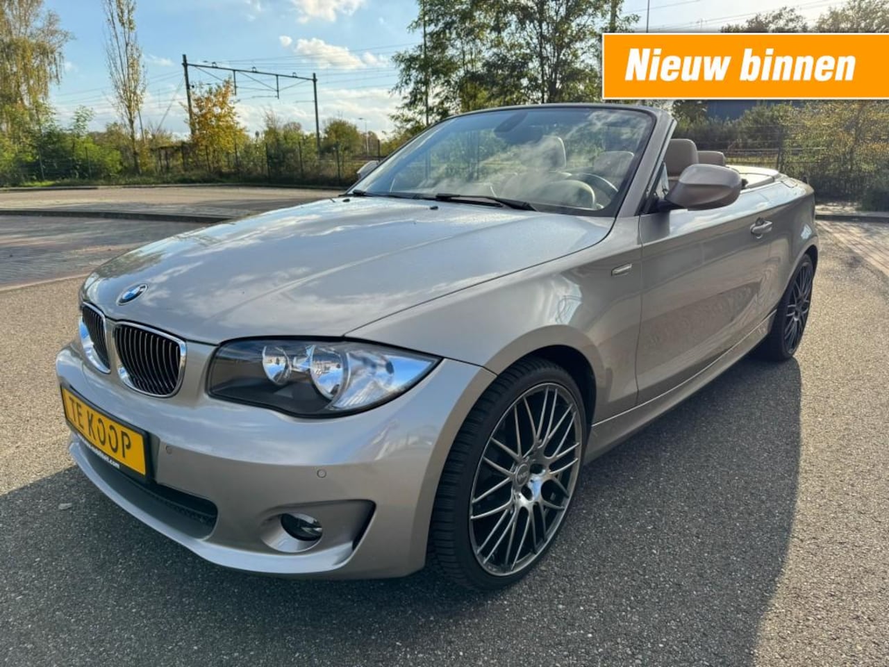 BMW 1-serie Cabrio - 125 I CABRIO / AUTOMAAT / BOMVOL/UNIEK/ - AutoWereld.nl