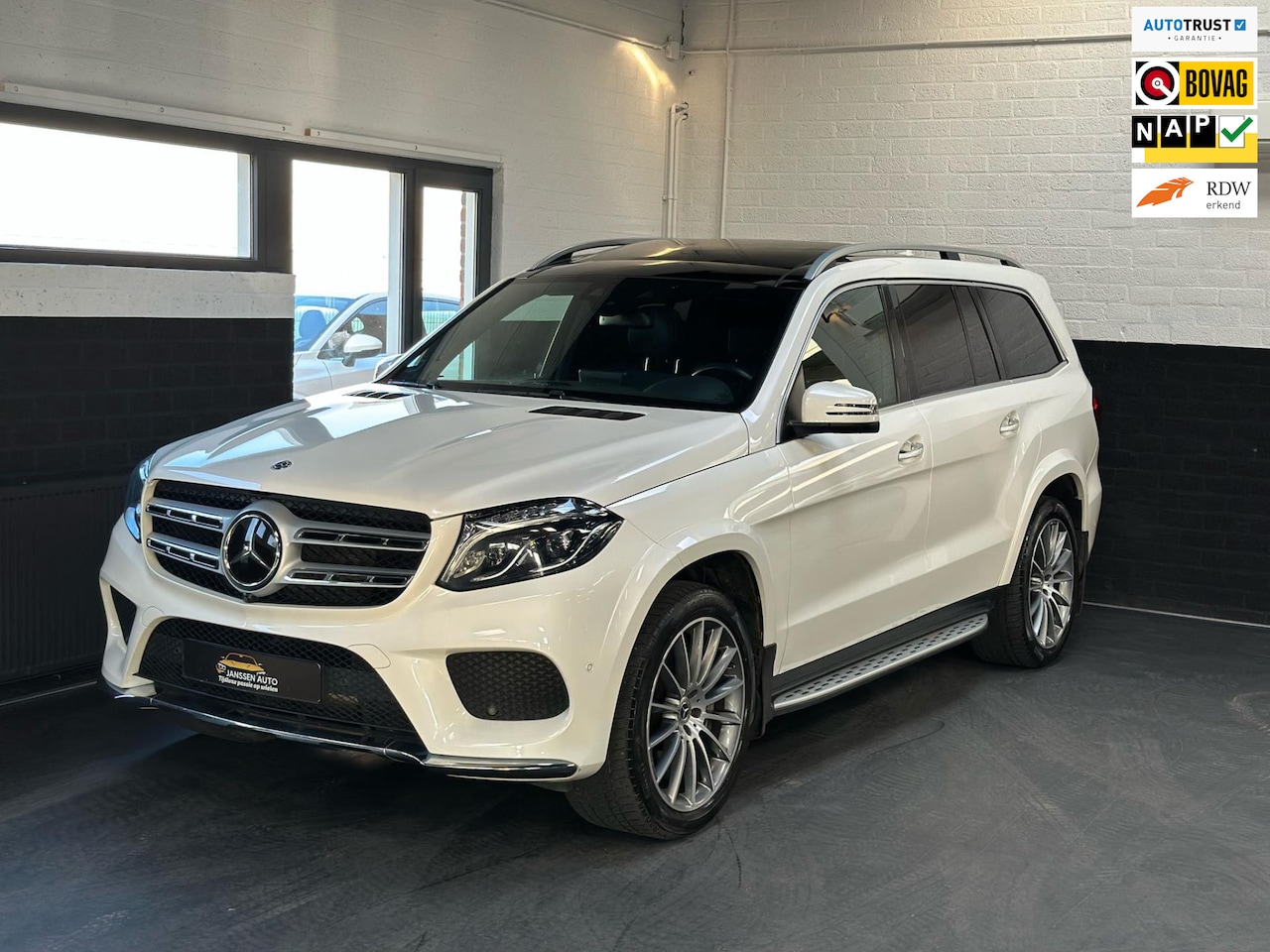 Mercedes-Benz GLS - 500 4MATIC 500 4MATIC 455PK, B&O, Pano, 360 camera, Leder, Trekhaak 3500kg, zeer volle auto , 21 inch - AutoWereld.nl