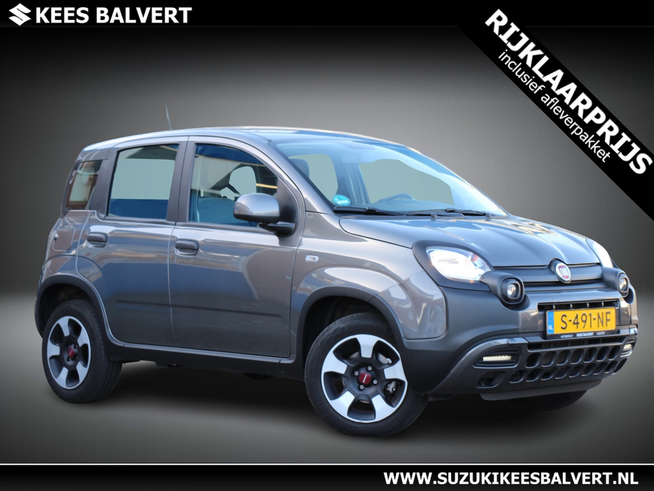 Fiat Panda - 1.0 Hybrid City Cross | Apple Carplay/Android Auto | Climate control - AutoWereld.nl