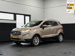 Ford EcoSport - 1.0 EcoBoost Titanium automaat, Leder, Stuur/stoelverwarming, Climate, Trekhaak, Dab