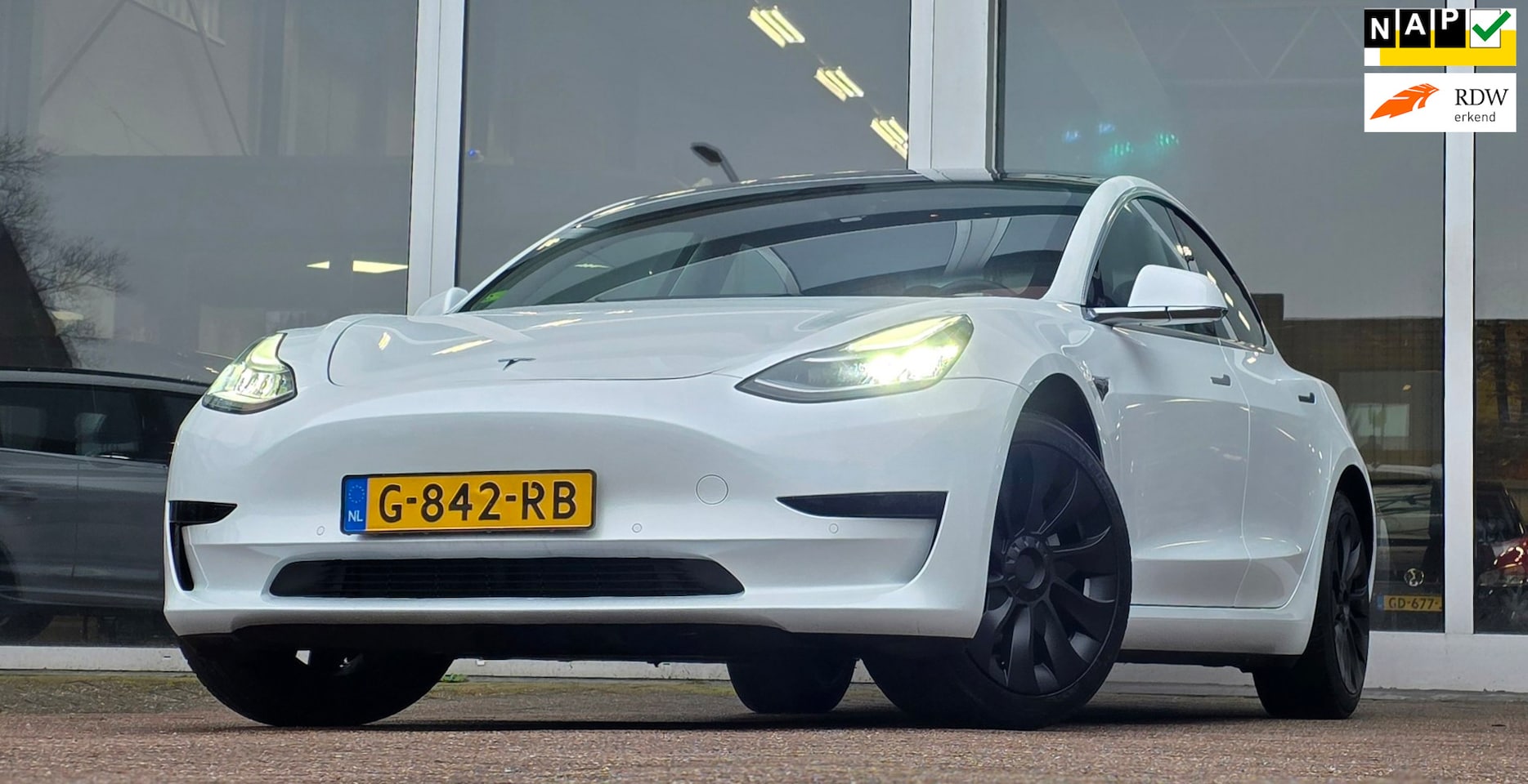 Tesla Model 3 - Standard RWD Plus 60 kWh FSD Full Self-Driving Capability - AutoWereld.nl