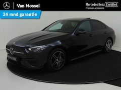 Mercedes-Benz C-klasse - 300 e AMG Line / Stoelverwarming / 360Graden-Camera / Night-Pakket / Panaroma-schuifdak /