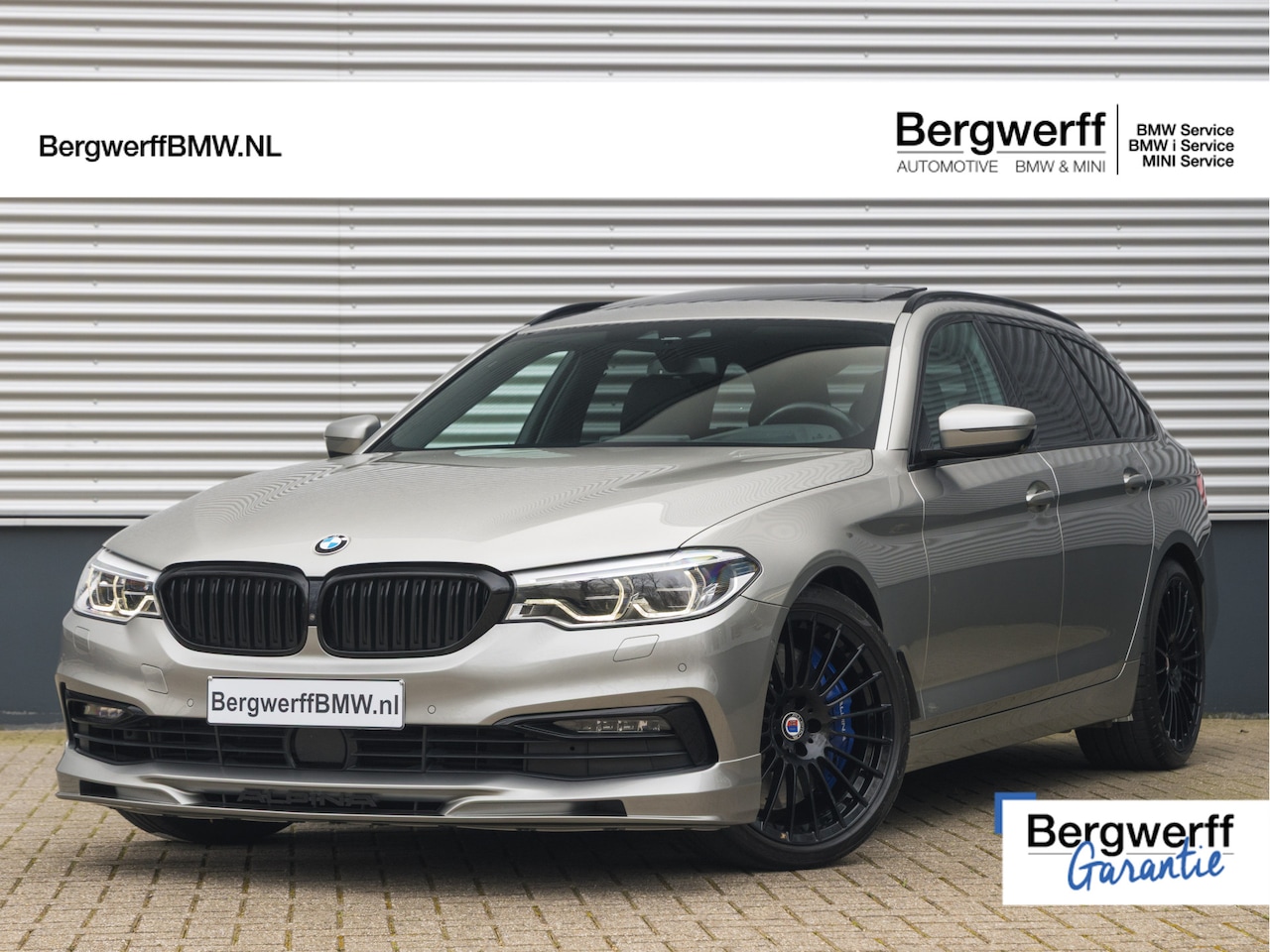 Alpina B5 - Touring ALPINA B5 - Special Request ''Donington Grau'' - Sportbrakes - Pano - Trekhaak - AutoWereld.nl