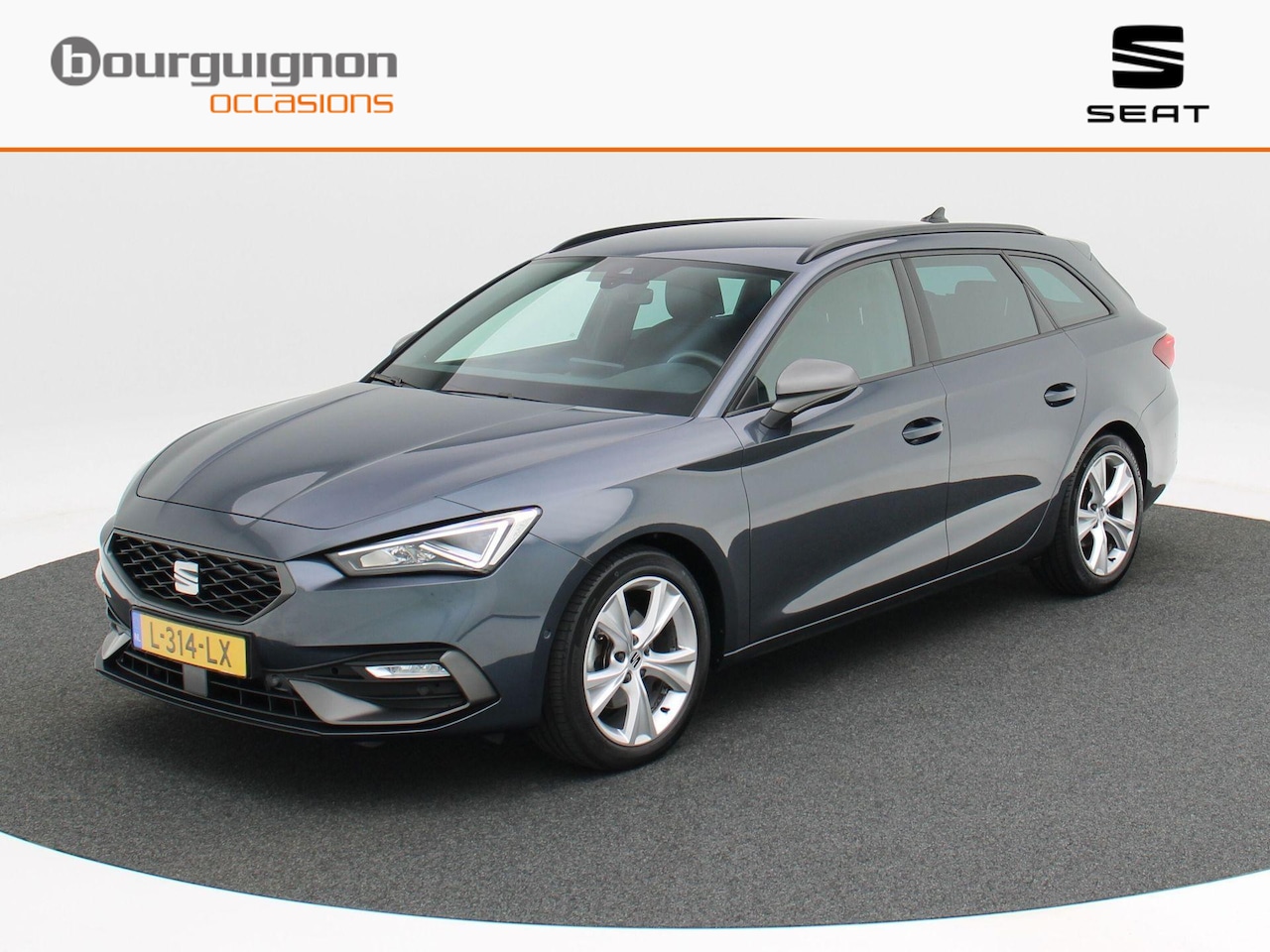 Seat Leon Sportstourer - 1.5 TSi 150 Pk FR Business Intense | Full LED | Trekhaak | 17 Inch | Privacy Glass | Elekt - AutoWereld.nl