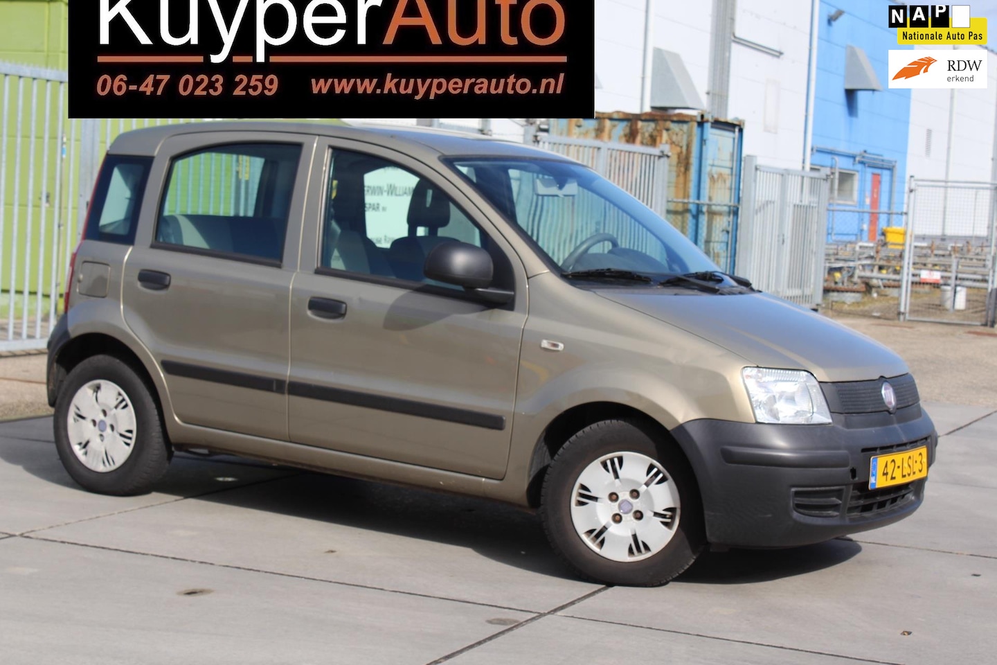 Fiat Panda - 1.2 Actual -1e eig lage km - AutoWereld.nl