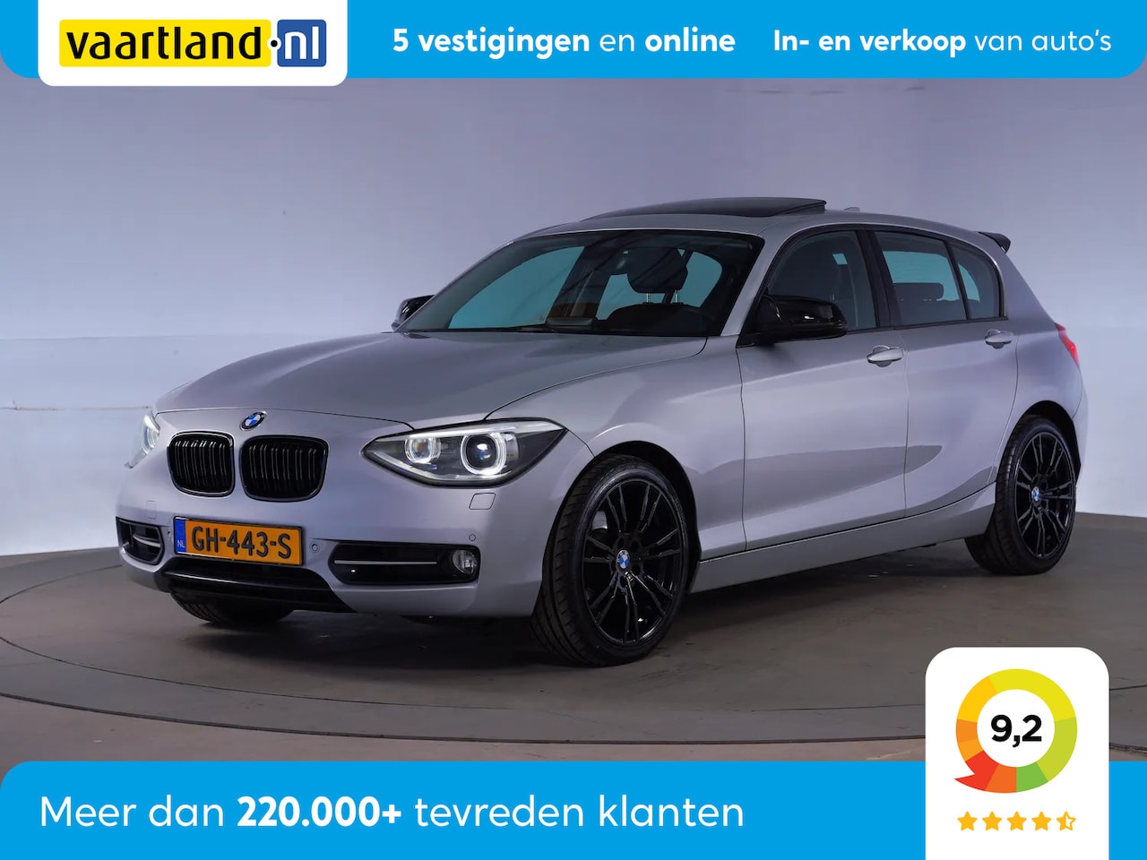 BMW 1-serie - 118i Business[Schuif kantel dak Cruise control Licht metalen velgen] - AutoWereld.nl