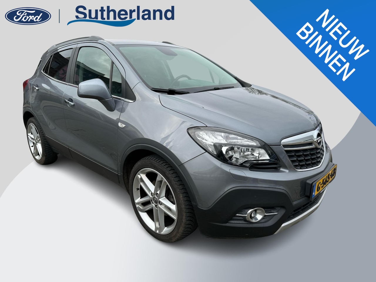 Opel Mokka - 1.4 T Cosmo 140pk Automaat | Trekhaak | Achteruitrijcamera | Cruise control | Navigatie | - AutoWereld.nl