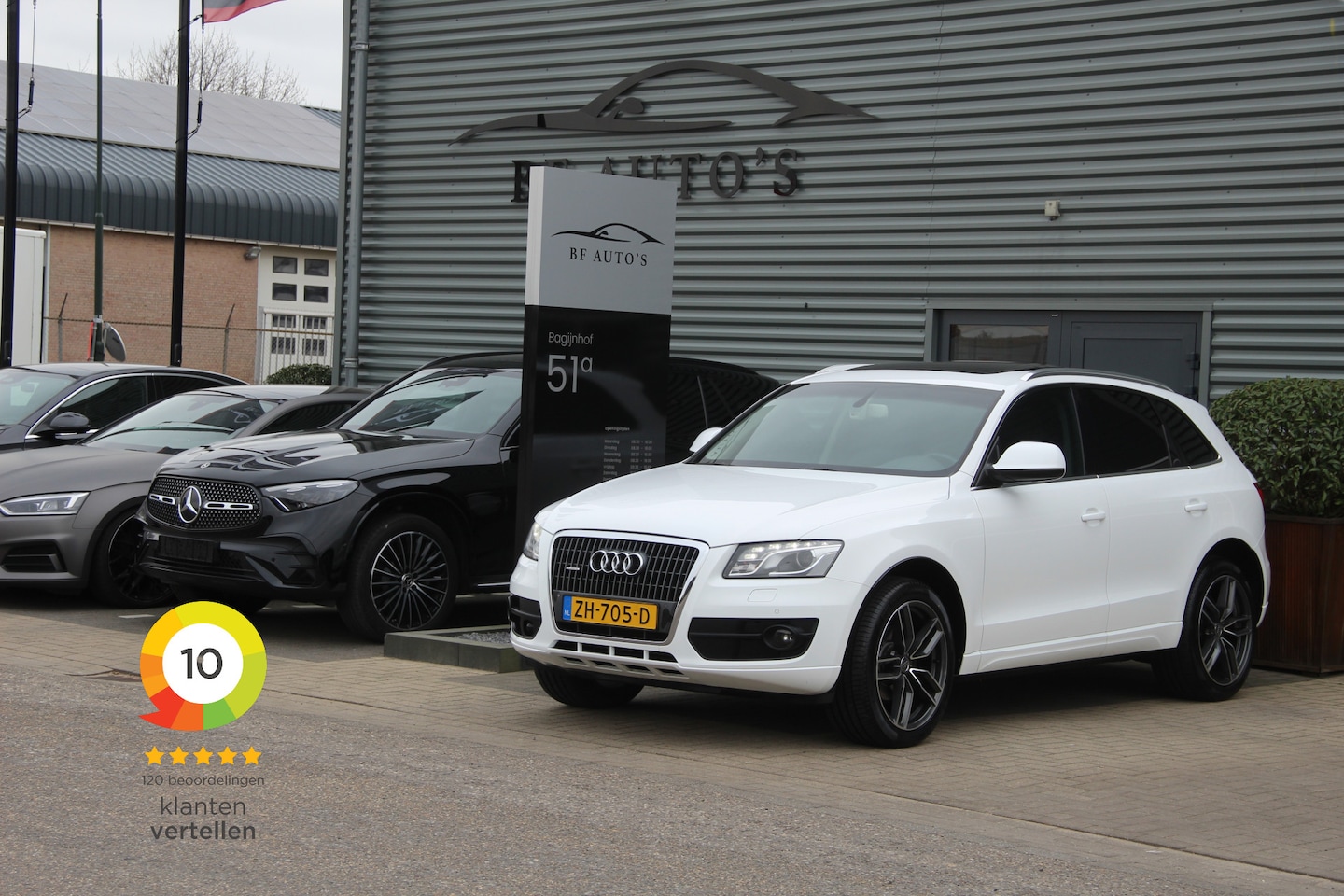 Audi Q5 - 2.0 TFSI Quattro Pro Line Business | ACC | Panodak | ECC | Camera | Leder | Xenon | LED | - AutoWereld.nl