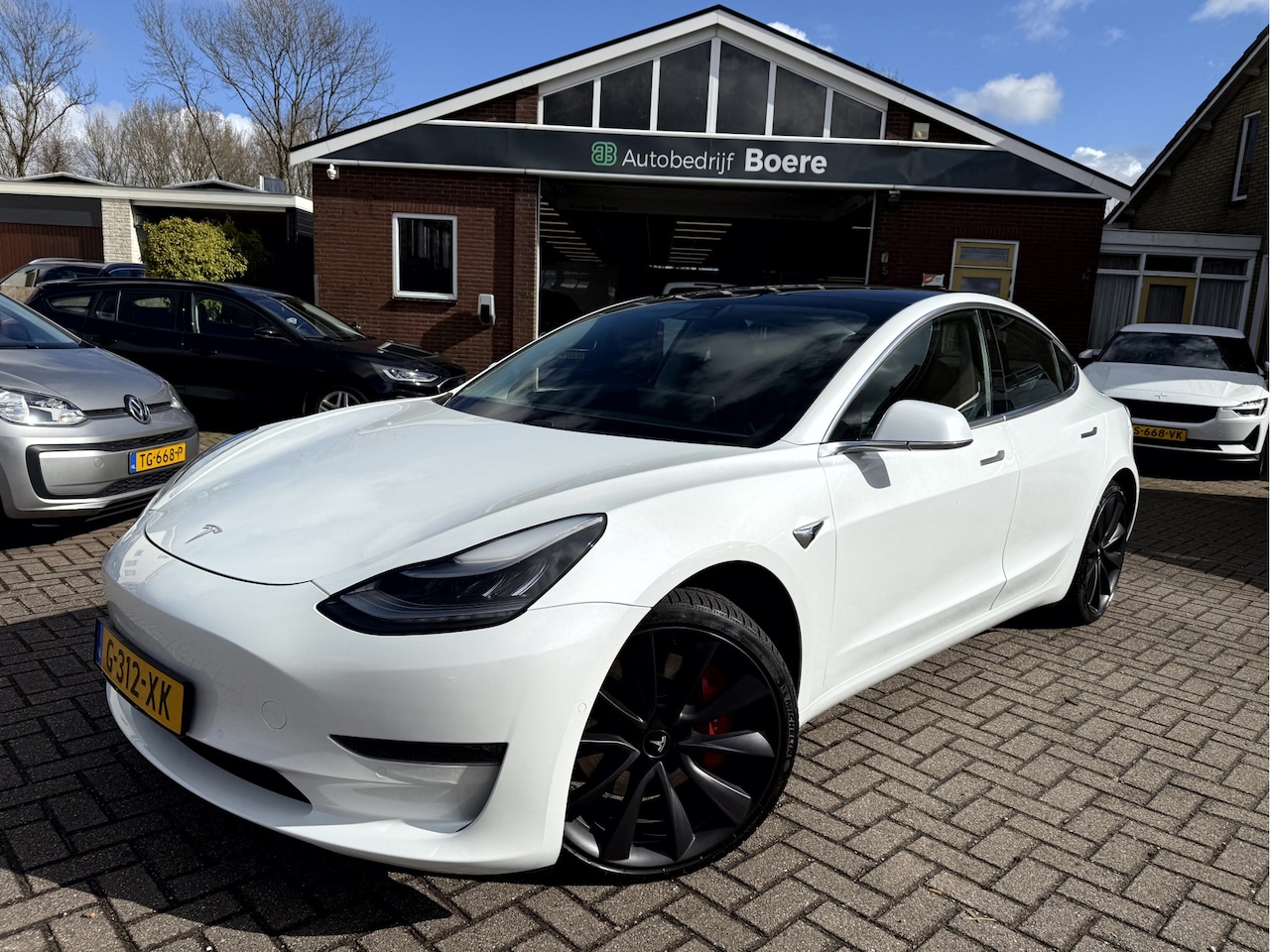 Tesla Model 3 - Performance AWD 20''Lmv, Panoramadak, Camera - AutoWereld.nl