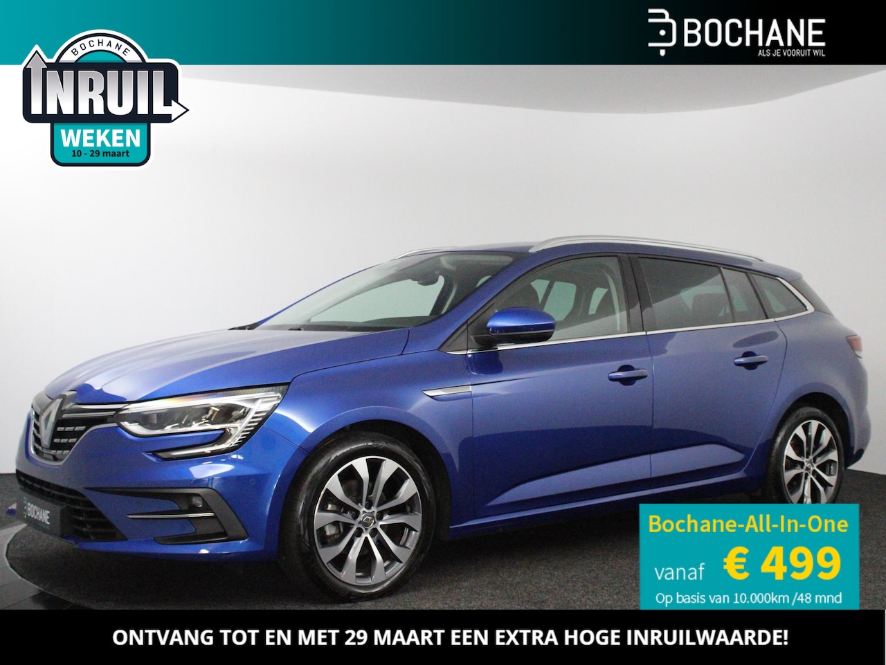 Renault Mégane Estate - 1.3 TCe 140 EDC Techno Navi | Camera | Clima | Stoelverwarming | - AutoWereld.nl