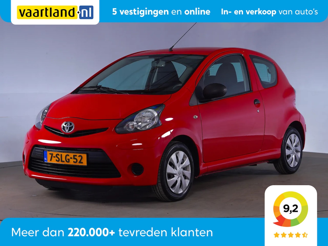 Toyota Aygo - 1.0 VVT-i Now [ Airco Aux CD-speler ] - AutoWereld.nl