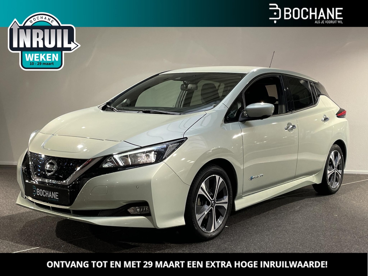 Nissan LEAF - 2.ZERO EDITION 40 kWh Automaat / Cruise / Clima / Full LED / Navigatie / Camera / PDC - AutoWereld.nl