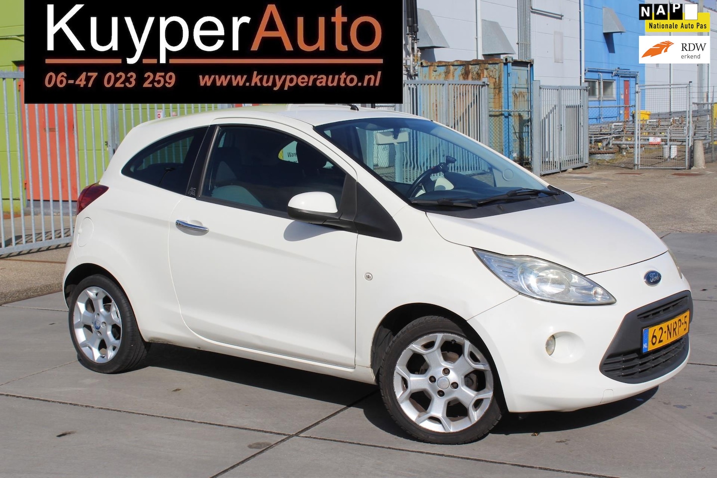 Ford Ka - 1.2 Titanium X airco lm 2e eigenaar elektr pakk - AutoWereld.nl