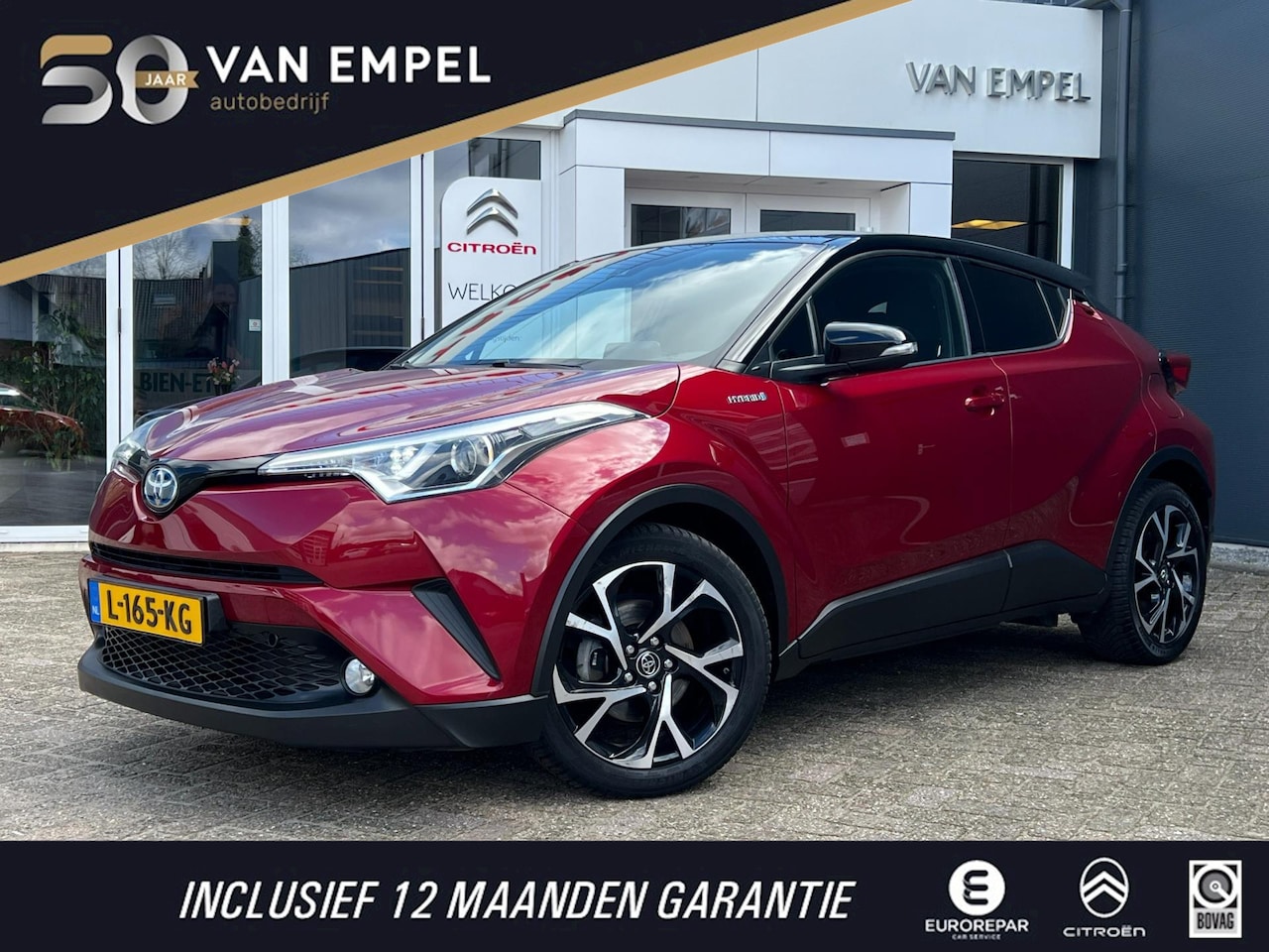 Toyota C-HR - 1.8 Hybrid Dynamic | 4-seizoenenbanden | Camera | Cruise Control | Lichtmetalen velgen | - AutoWereld.nl